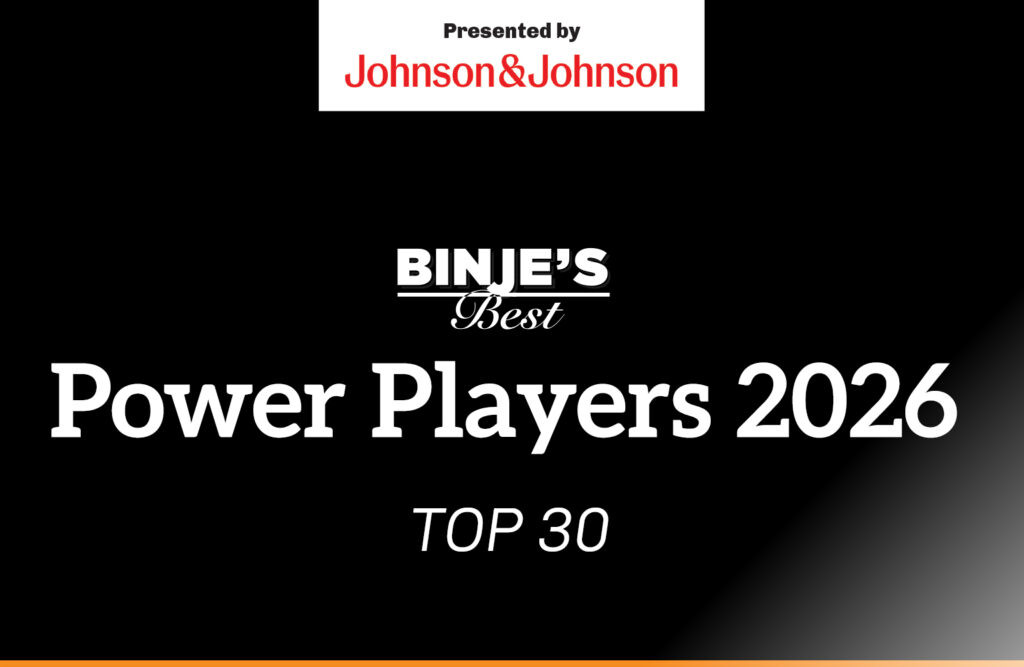 BINJE’S Best Power Players 2026: Top 30 - BINJE | New Jersey Business News
